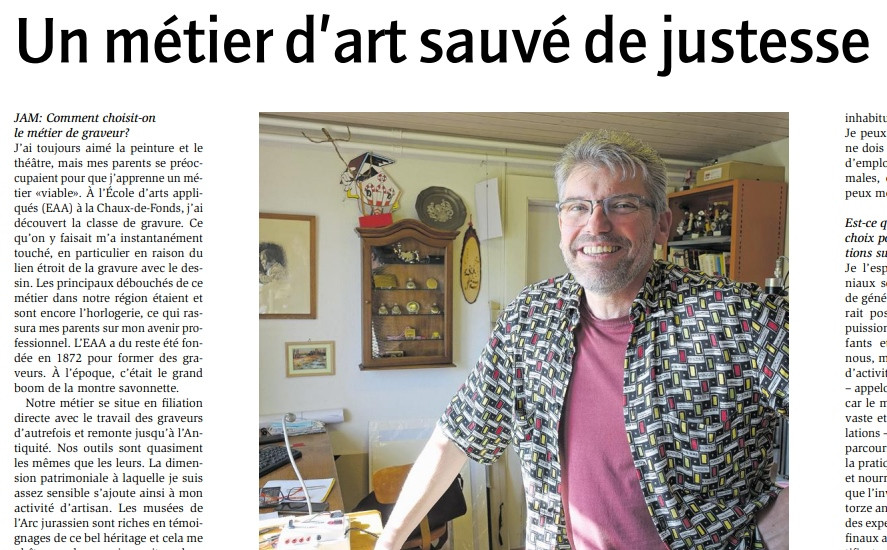 Un métier d’art sauvé de justesse